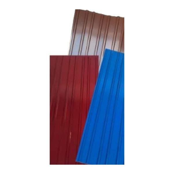 Seng HATO 9 gelombang warna merah maroon, biru, dan coklat